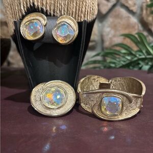 RARE 4pc set of bergere high fashion jewelry set